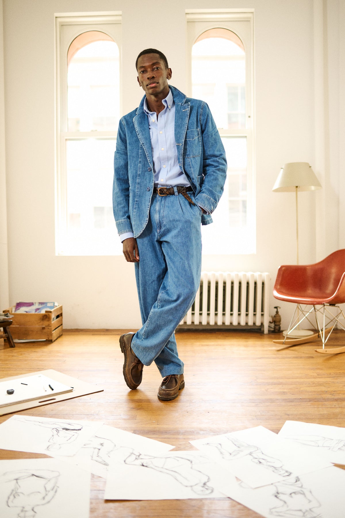 Excelsior Jacket in Denim